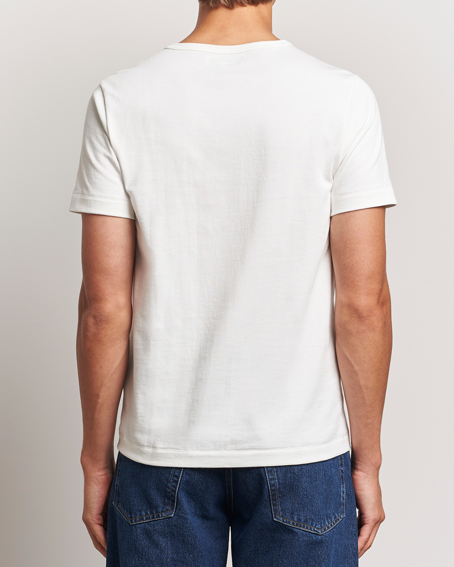 Herr | T-Shirts | Merz b. Schwanen | Classic Fit Loopwheeled T-Shirt White