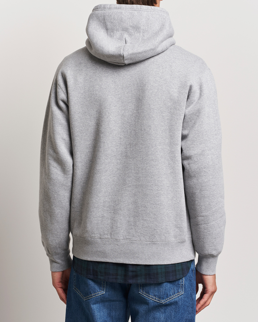 Herr | Tröjor | BEAMS PLUS | Japanese Cotton Hoodie Grey