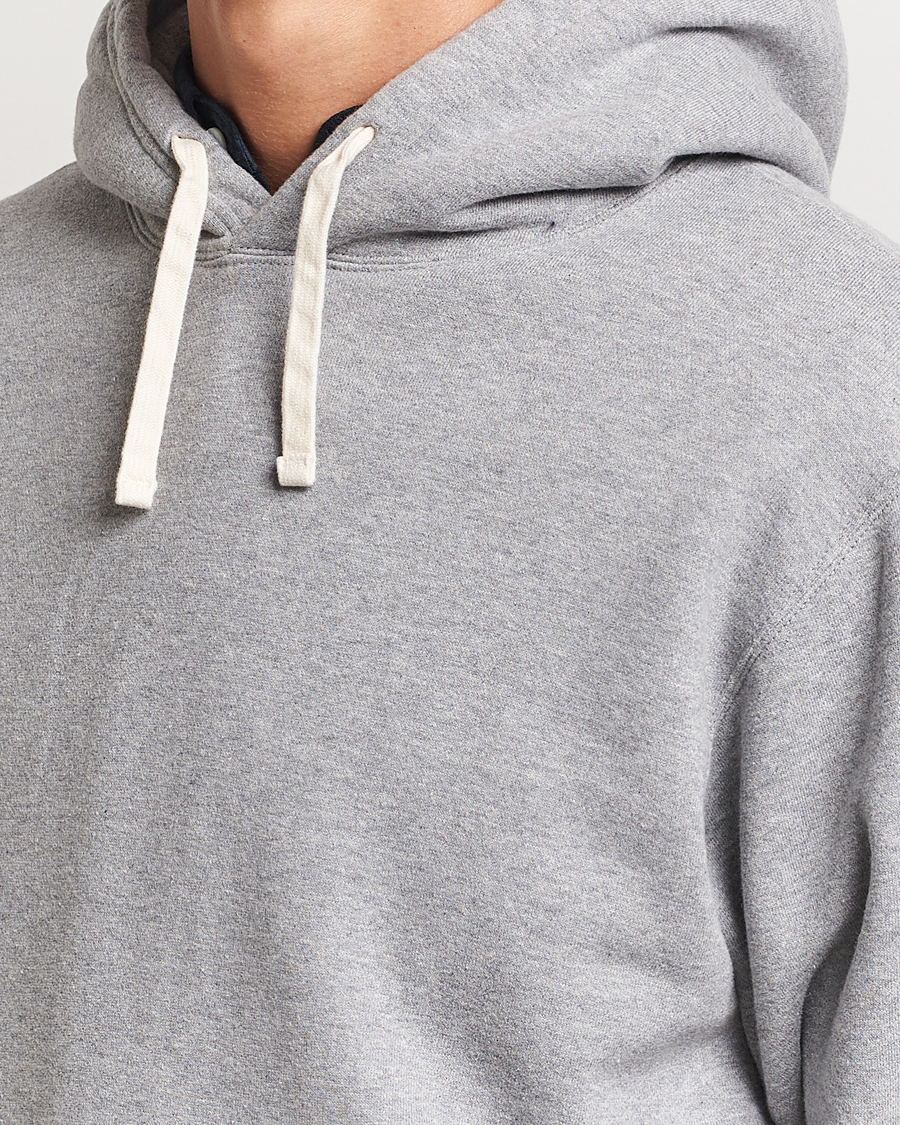 Herr | Tröjor | BEAMS PLUS | Japanese Cotton Hoodie Grey