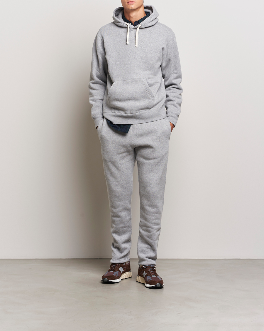 Herr | Byxor | BEAMS PLUS | Japanese Cotton Sweatpants Grey