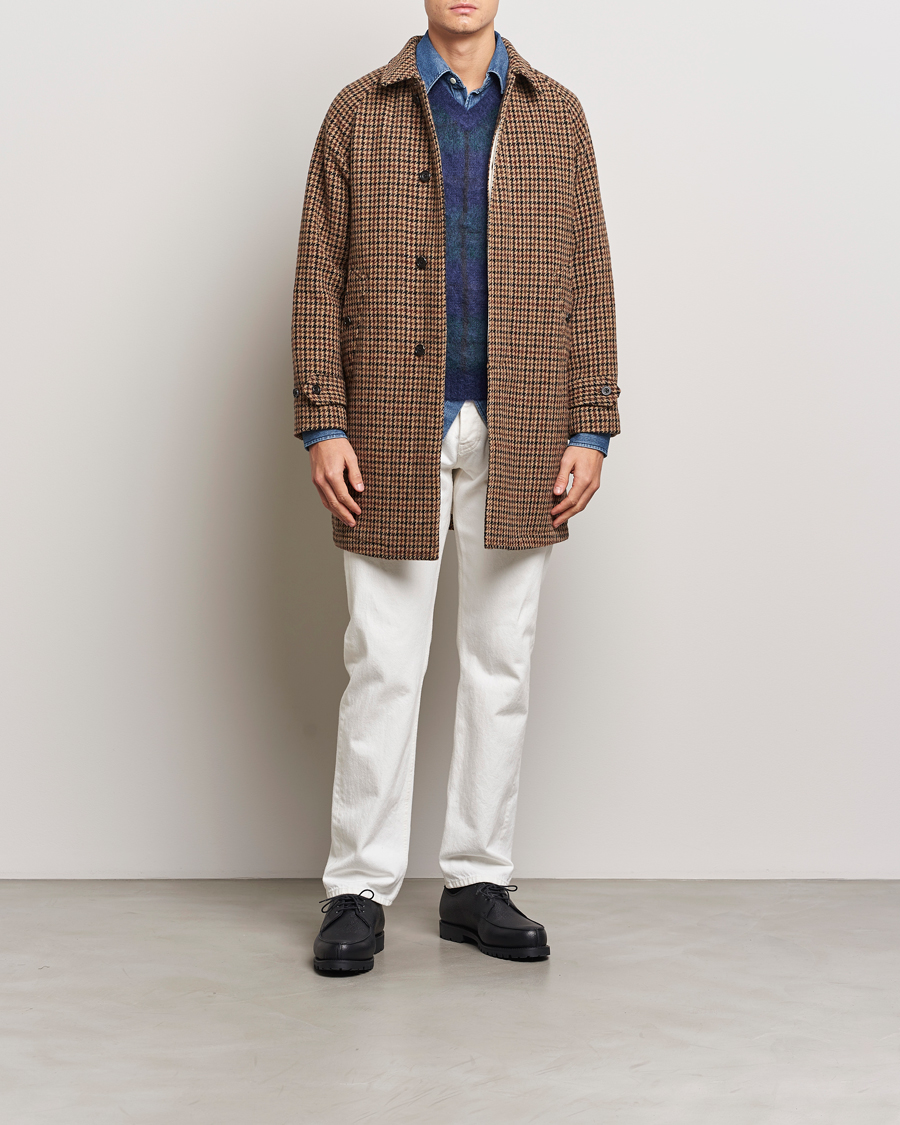 Herr | Jackor | BEAMS PLUS | Balmacaan Tweed Coat Gun Club Check