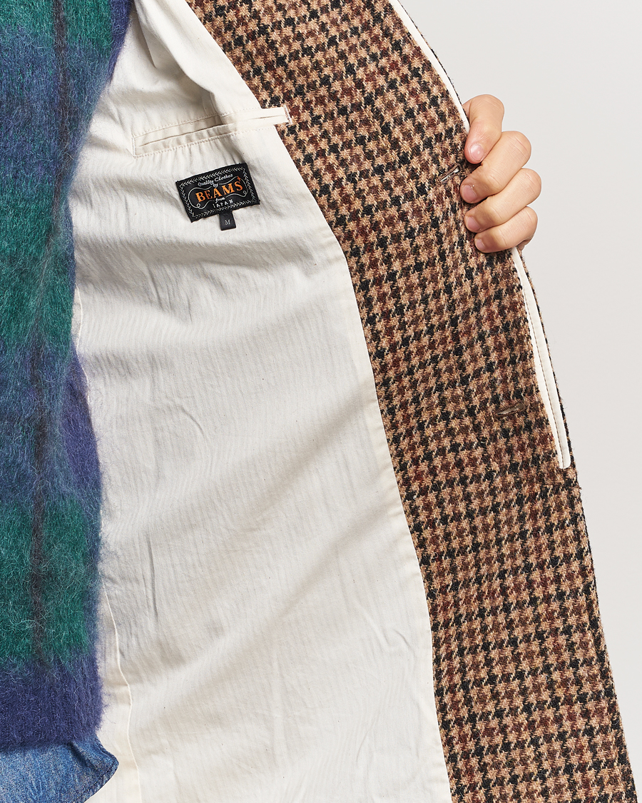 Herr | Jackor | BEAMS PLUS | Balmacaan Tweed Coat Gun Club Check