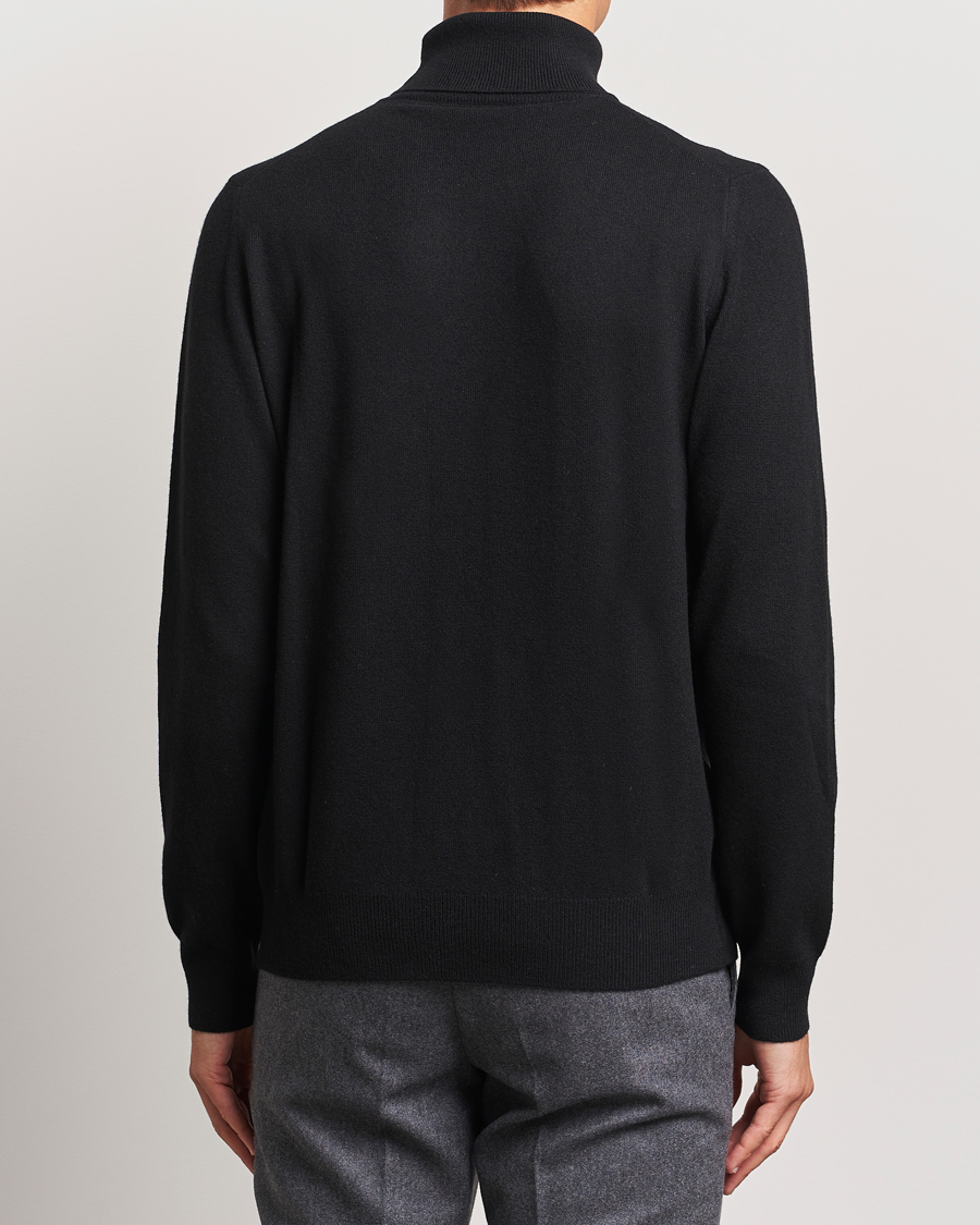 Herr | Tröjor | Gran Sasso | Wool/Cashmere Rollneck Black