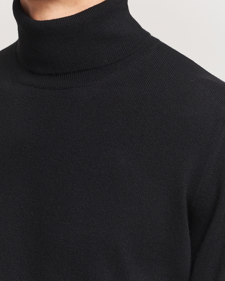 Herr | Tröjor | Gran Sasso | Wool/Cashmere Rollneck Black