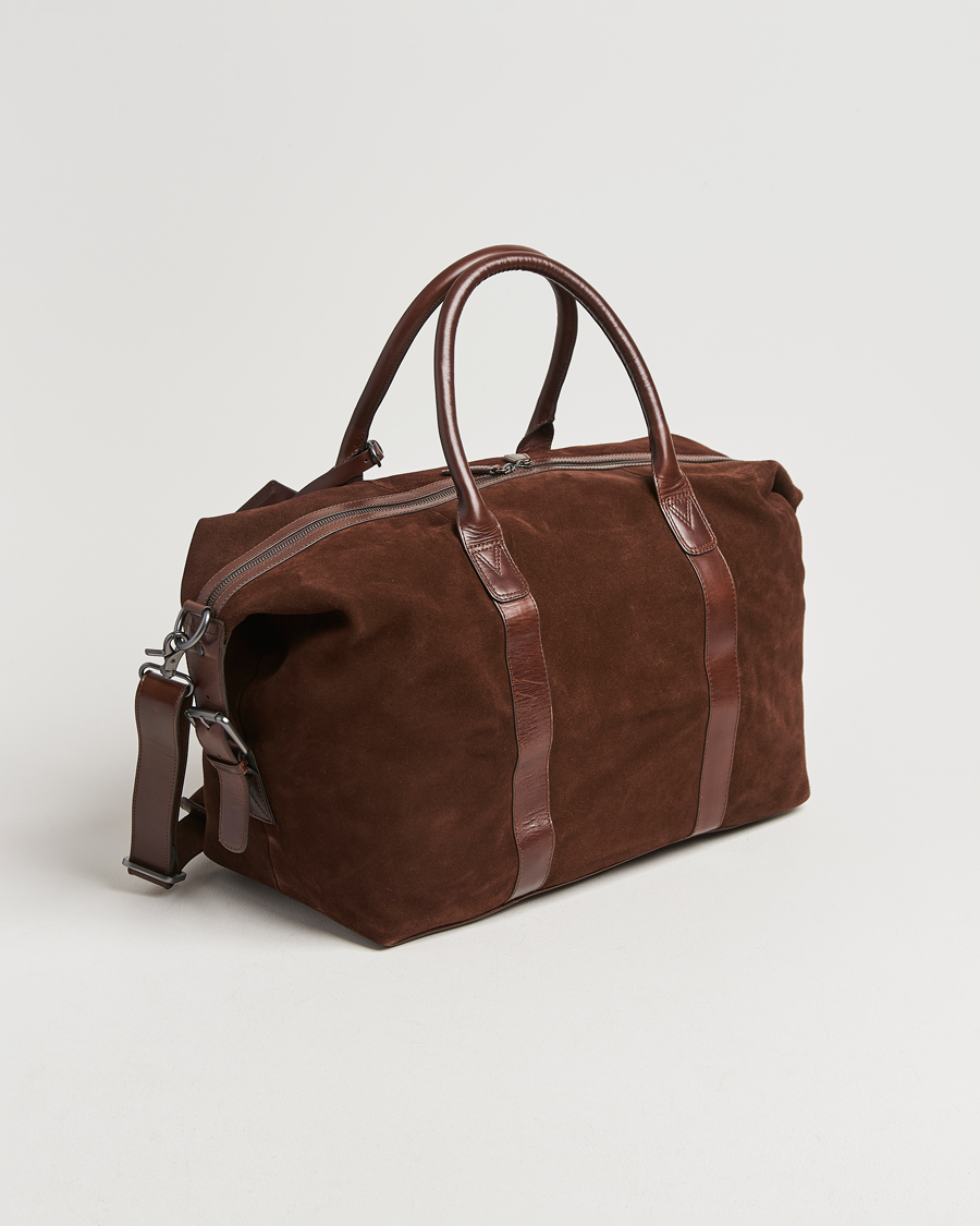 Herr | Väskor | Loake Shoemakers | Balmoral Suede Weekendbag Polo