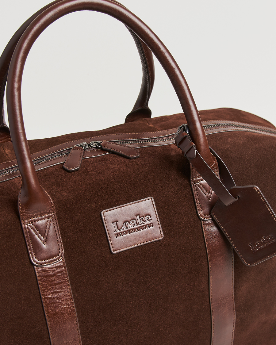 Herr | Väskor | Loake 1880 | Balmoral Suede Weekendbag Polo