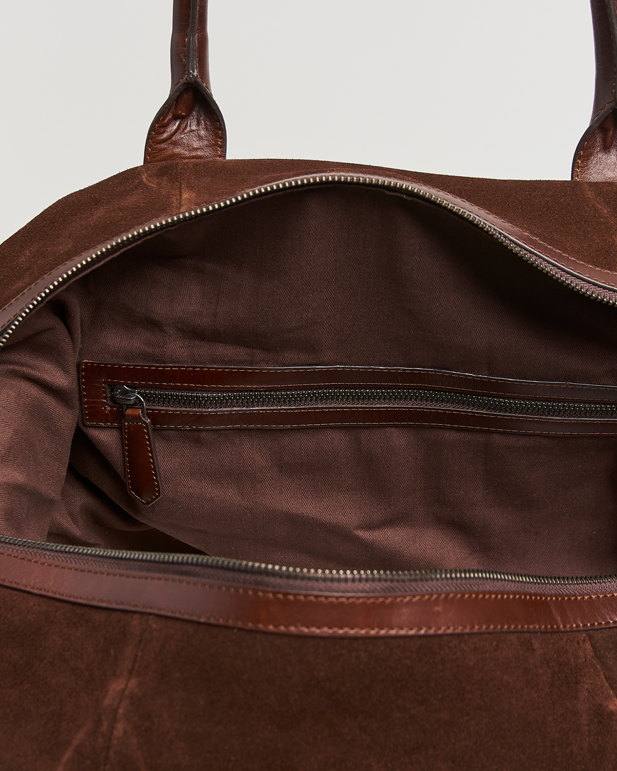 Herr | Väskor | Loake Shoemakers | Balmoral Suede Weekendbag Polo