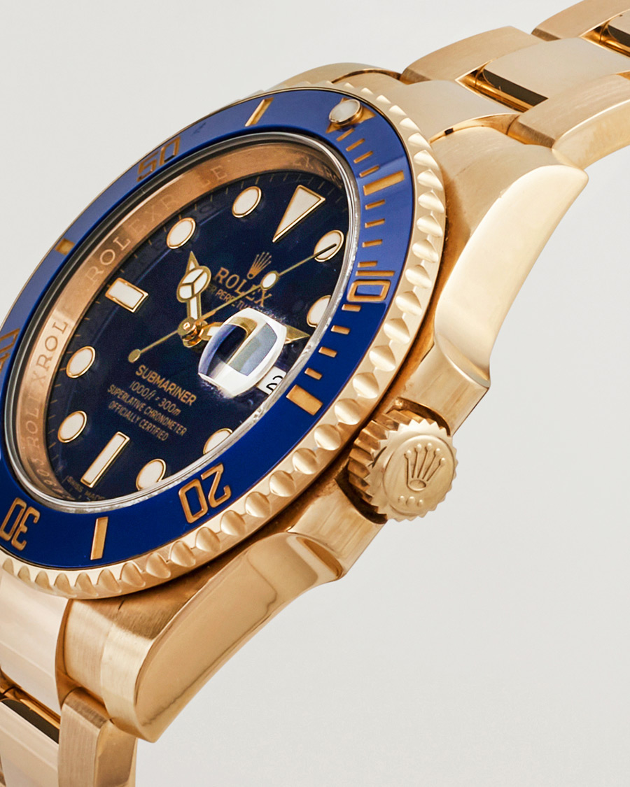 Herr | Rolex Pre-Owned Submariner Date 18K 116618LB Gold | Rolex Pre-Owned | Submariner Date 18K 116618LB Gold