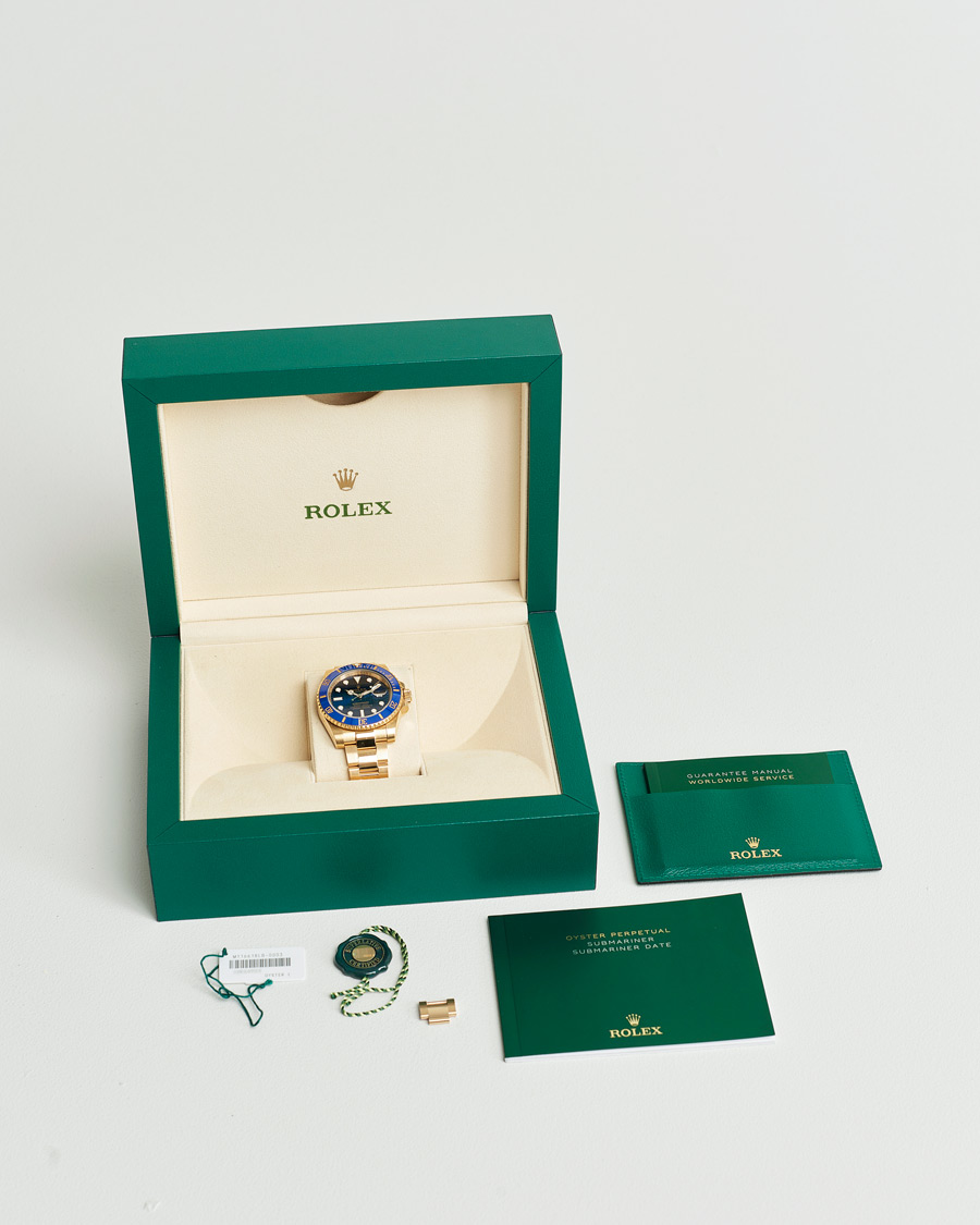 Herr | Pre-Owned & Vintage Watches | Rolex Pre-Owned | Submariner Date 18K 116618LB Gold