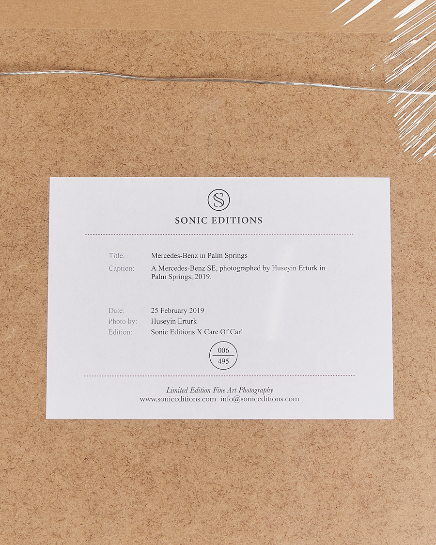 Herr | Tavlor | Sonic Editions | Framed Mercedes-Benz in Palm Springs