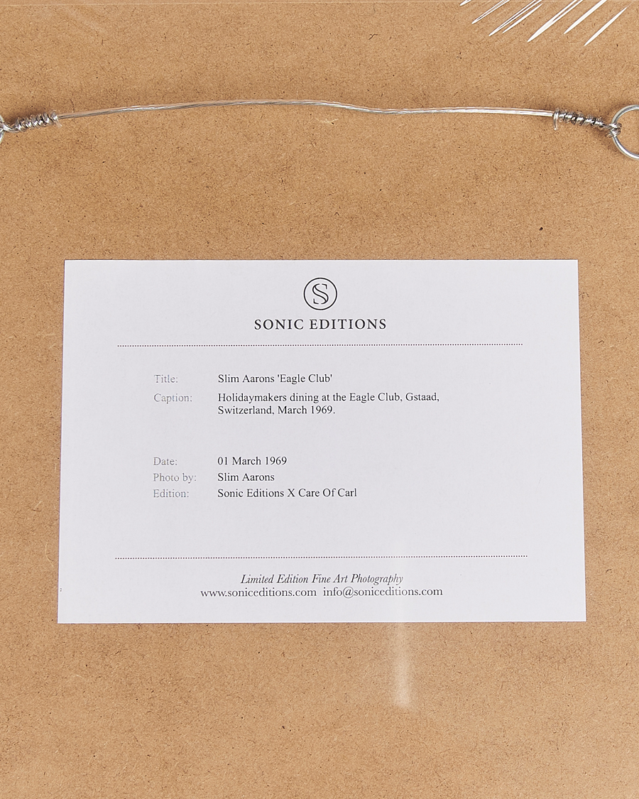 Herr | Tavlor | Sonic Editions | Framed Slim Aarons Eagle Club