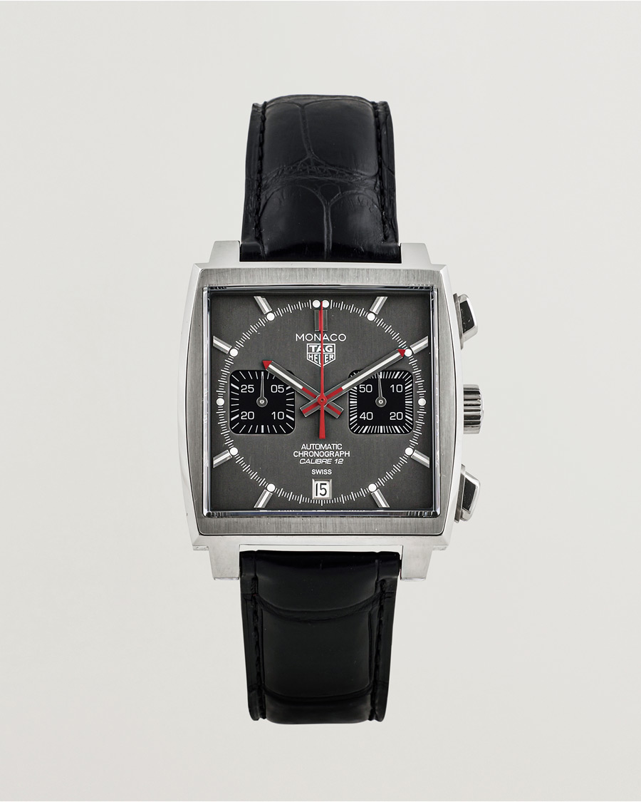 Herr | Tag Heuer Pre-Owned Monaco Final Edition Silver | Tag Heuer Pre-Owned | Monaco Final Edition Silver
