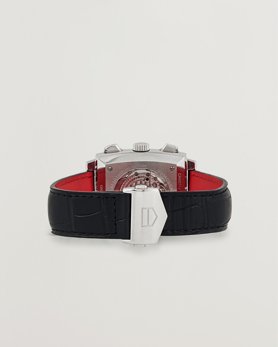 Herr | Tag Heuer Pre-Owned Monaco Final Edition Silver | Tag Heuer Pre-Owned | Monaco Final Edition Silver