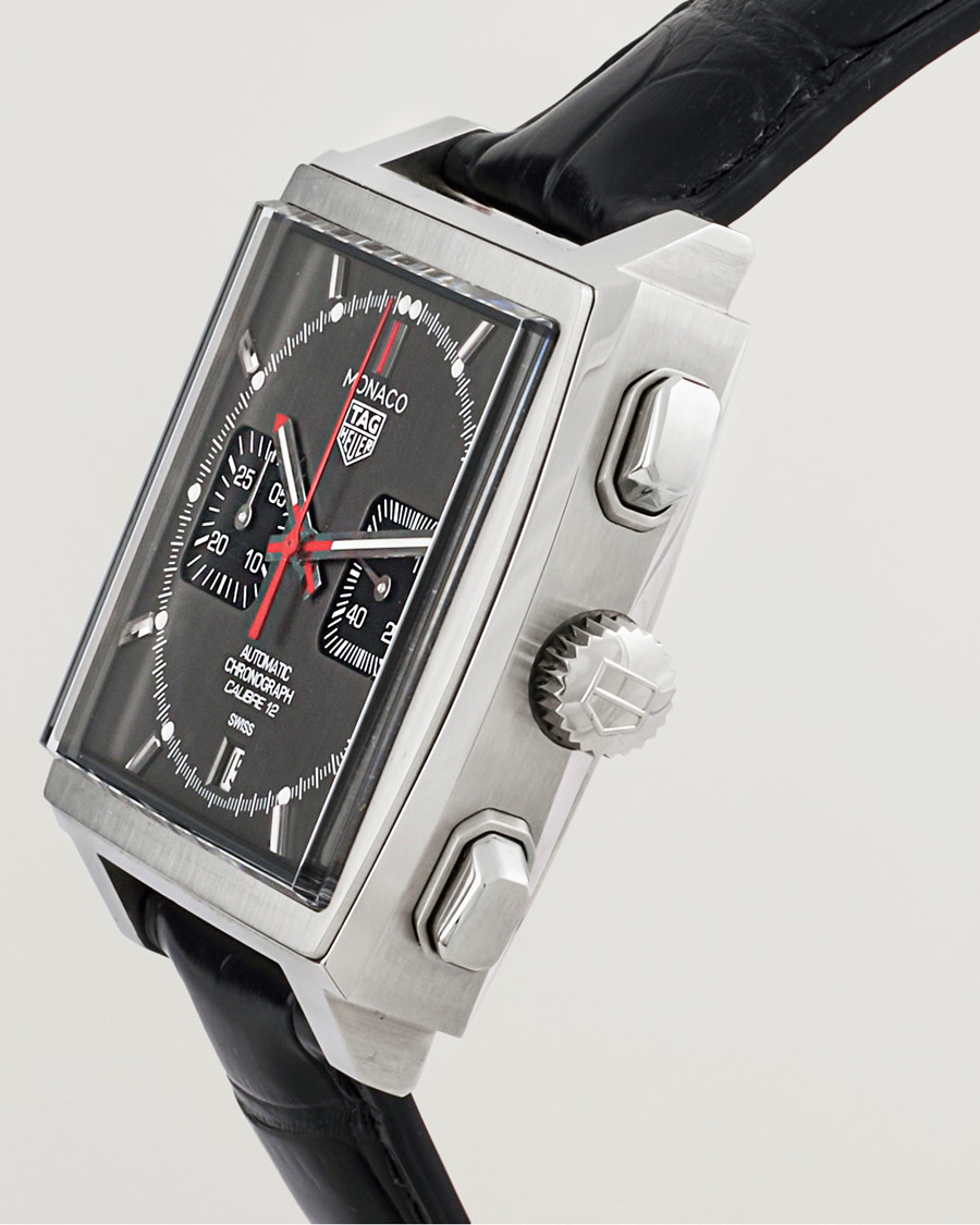 Herr | Tag Heuer Pre-Owned Monaco Final Edition Silver | Tag Heuer Pre-Owned | Monaco Final Edition Silver
