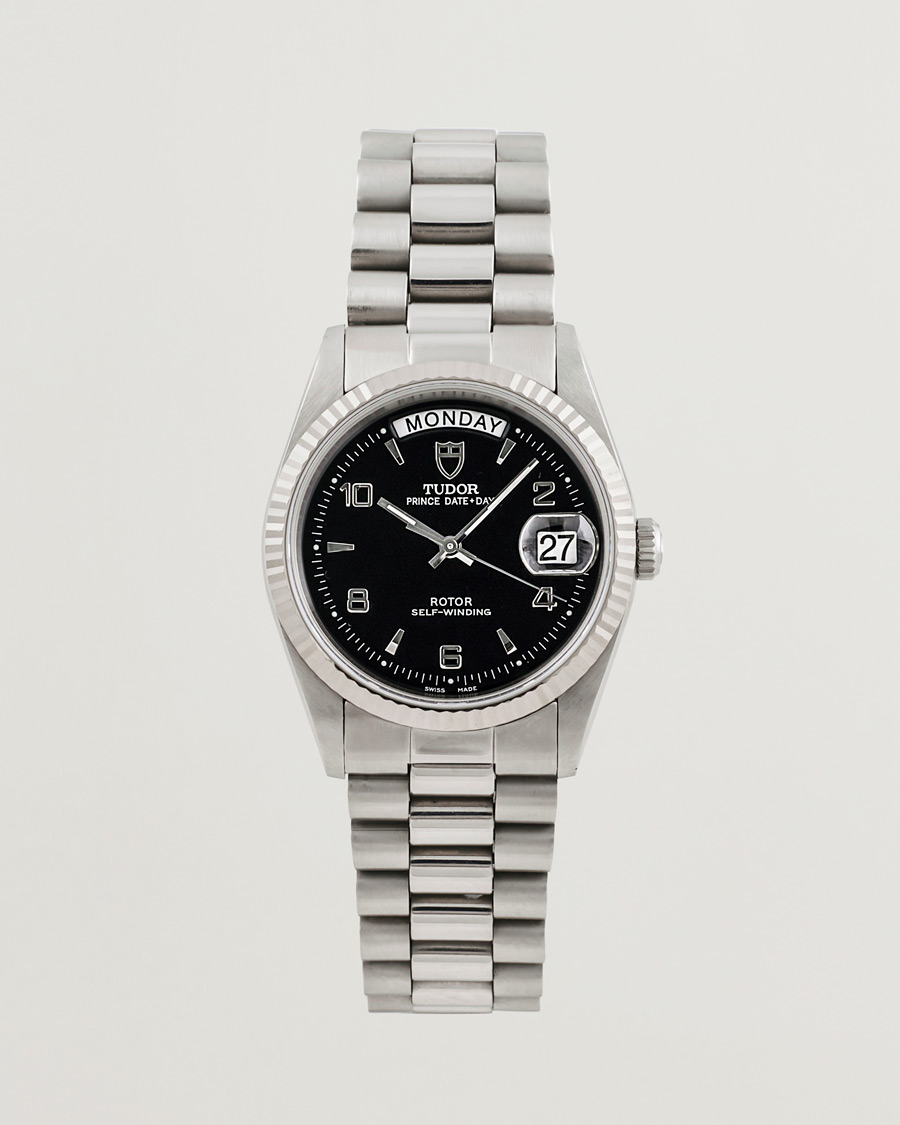 Herr | Tudor Pre-Owned Date Day 76214 Silver | Tudor Pre-Owned | Date Day 76214 Silver