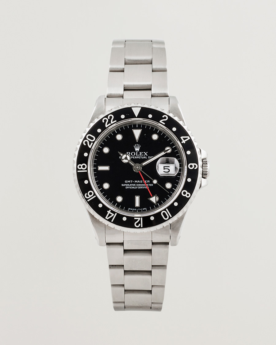 Herr | Rolex Pre-Owned Gmt-Master 16700 Silver | Rolex Pre-Owned | Gmt-Master 16700 Silver