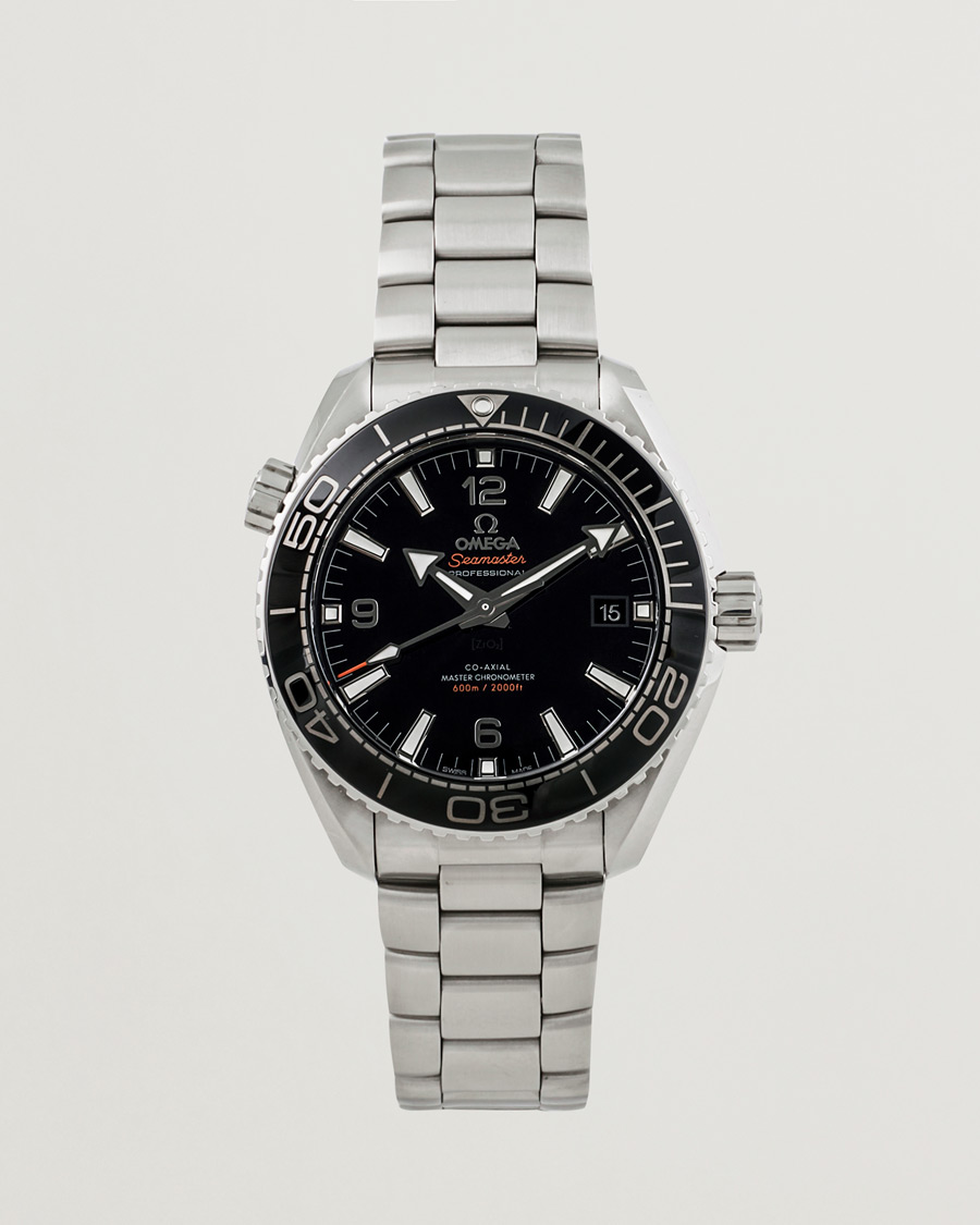 Herr | Omega Pre-Owned Seamaster Planet Ocean Silver | Omega Pre-Owned | Seamaster Planet Ocean Silver
