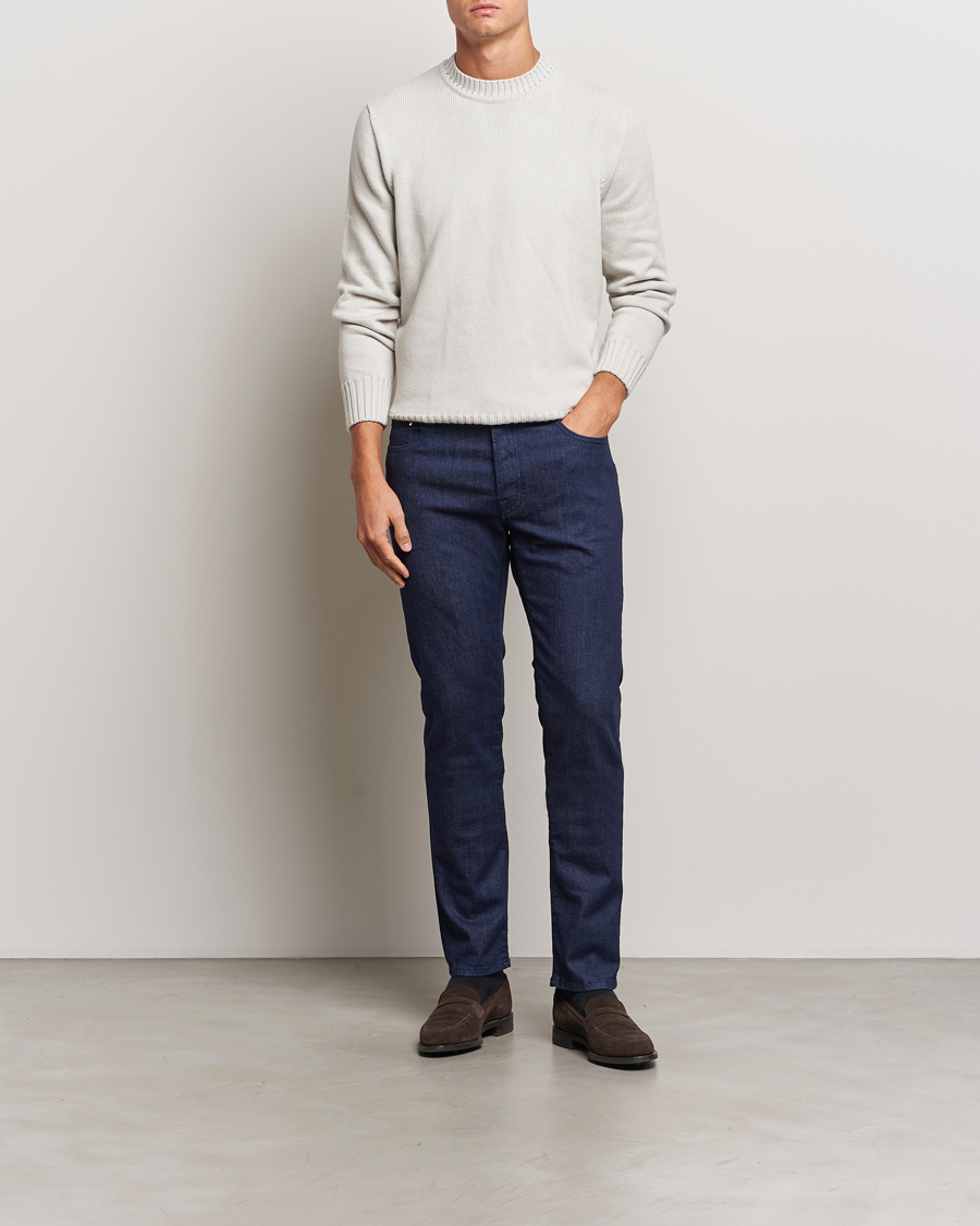Herr | Jeans | Jacob Cohën | Bard 688 Slim Fit Stretch Jeans Dark Tonal Wash