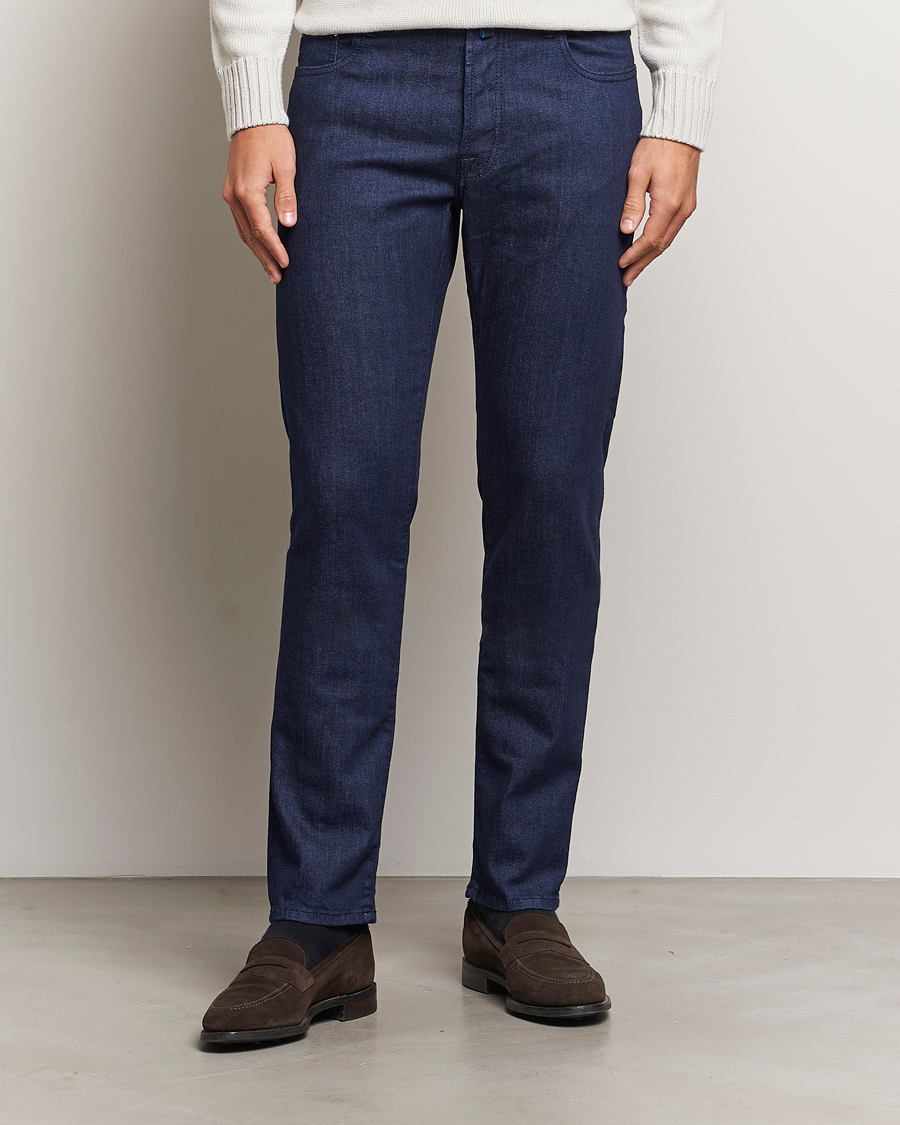 Herr | Jeans | Jacob Cohën | Bard 688 Slim Fit Stretch Jeans Dark Tonal Wash