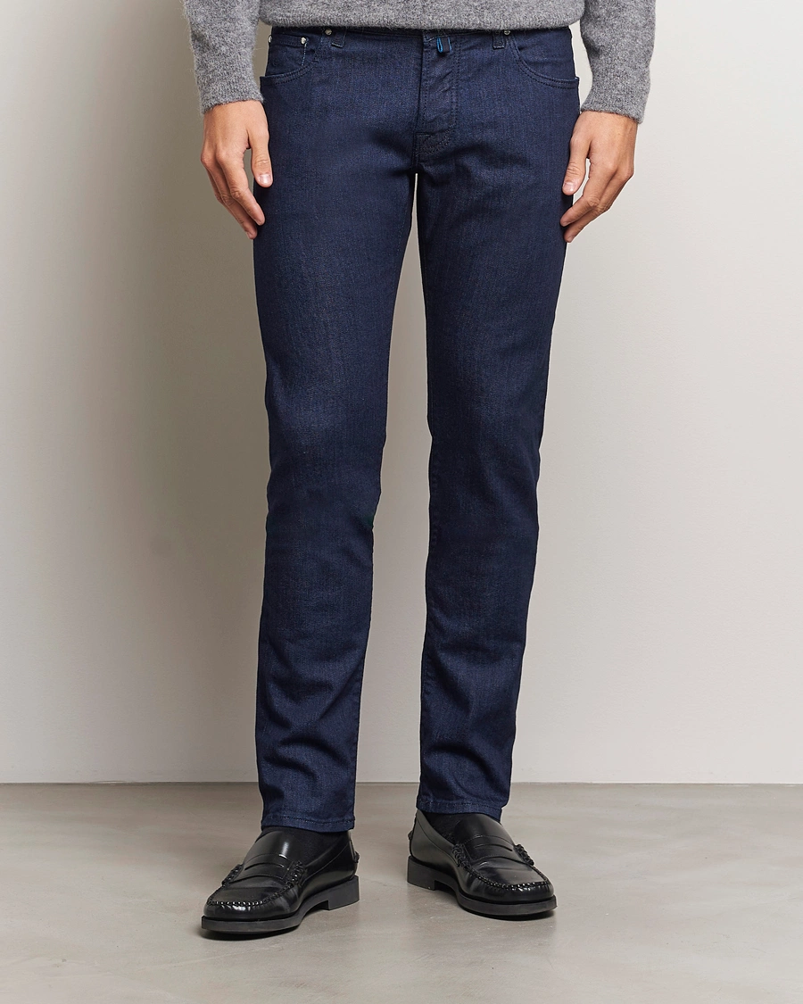 Herr | Jeans | Jacob Cohën | Nick 622 Slim Fit Stretch Jeans Dark Tonal Wash