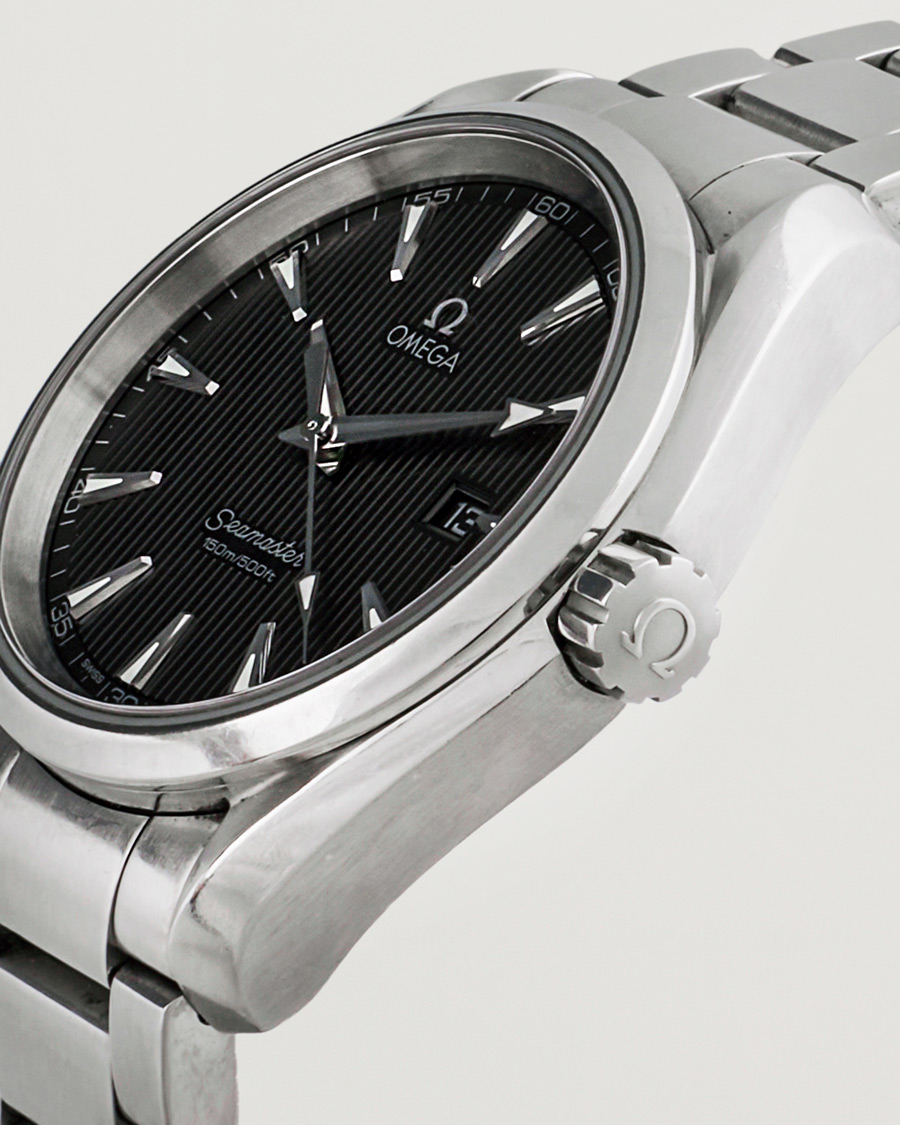 Herr | Omega Pre-Owned Seamaster Aqua Terra Silver | Omega Pre-Owned | Seamaster Aqua Terra Silver
