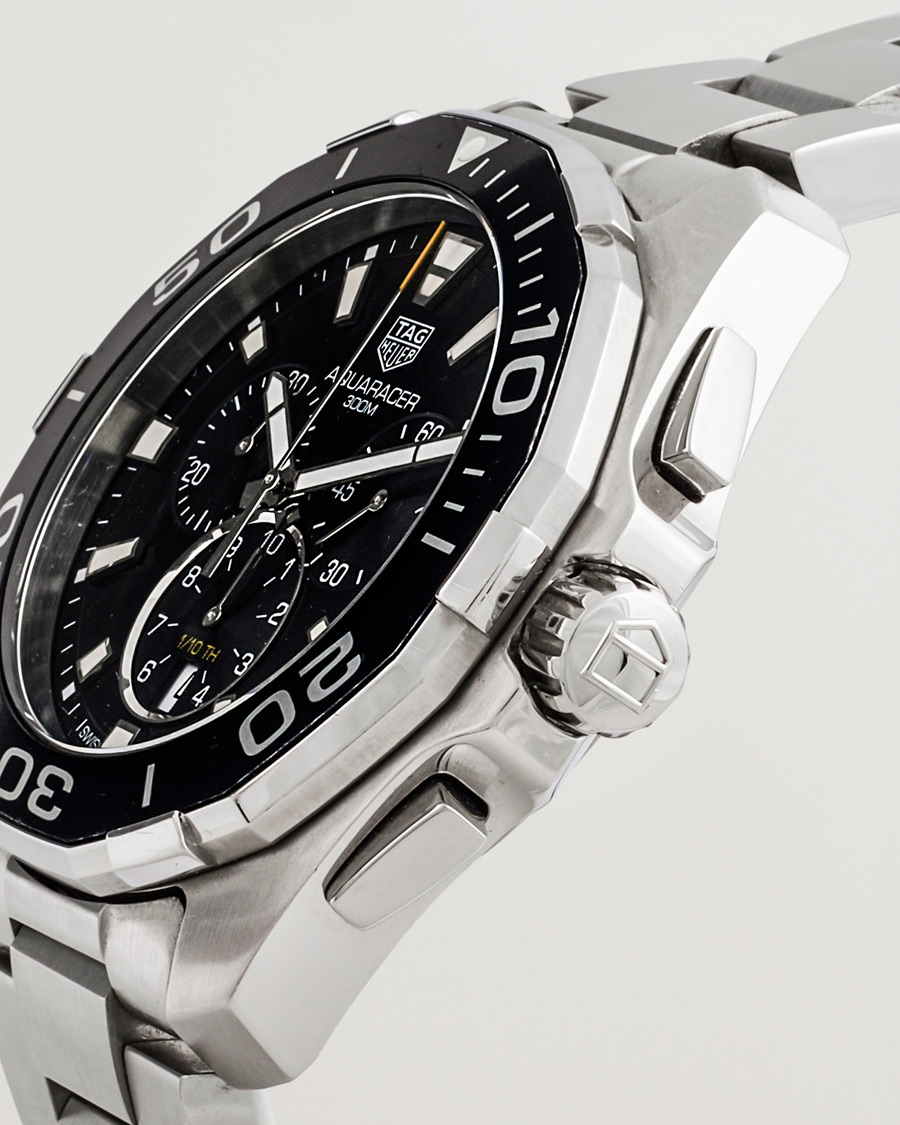 Herr | Tag Heuer Pre-Owned Aquaracer Chrono Silver | Tag Heuer Pre-Owned | Aquaracer Chrono Silver