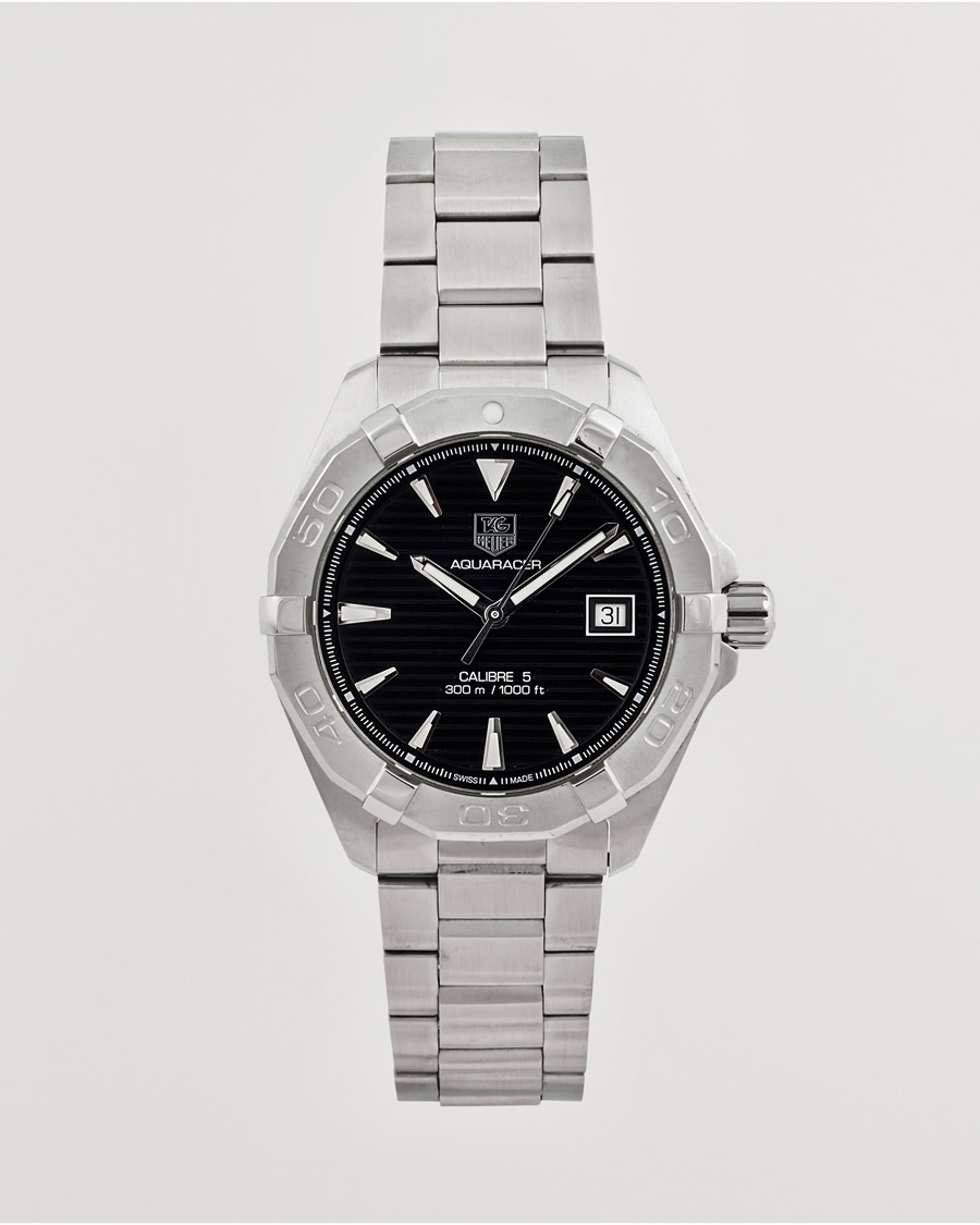 Herr | Tag Heuer Pre-Owned Aquaracer Caliber 5 Silver | Tag Heuer Pre-Owned | Aquaracer Caliber 5 Silver