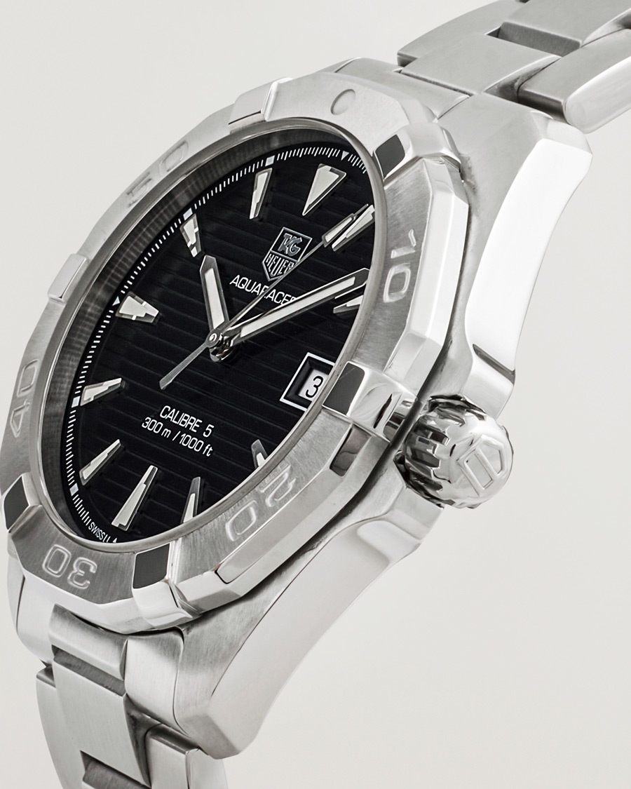 Herr | Tag Heuer Pre-Owned Aquaracer Caliber 5 Silver | Tag Heuer Pre-Owned | Aquaracer Caliber 5 Silver