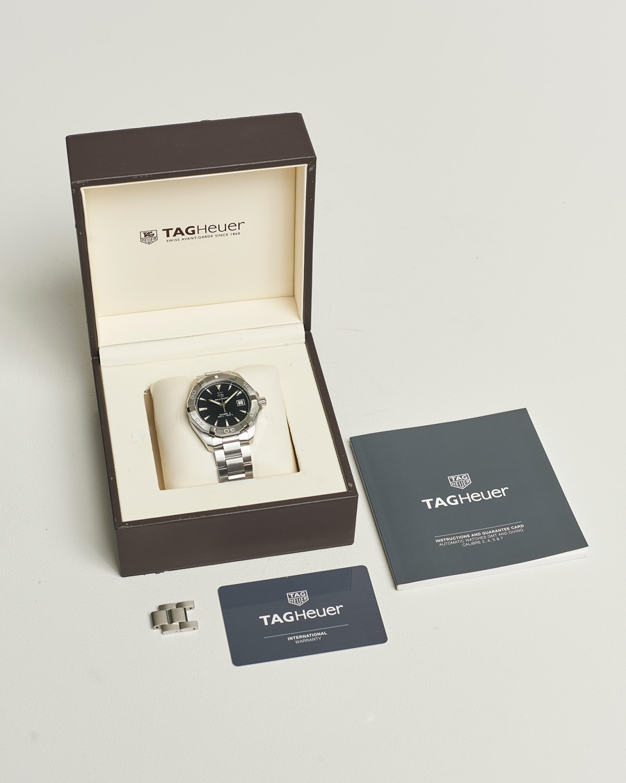 Herr | Tag Heuer Pre-Owned Aquaracer Caliber 5 Silver | Tag Heuer Pre-Owned | Aquaracer Caliber 5 Silver