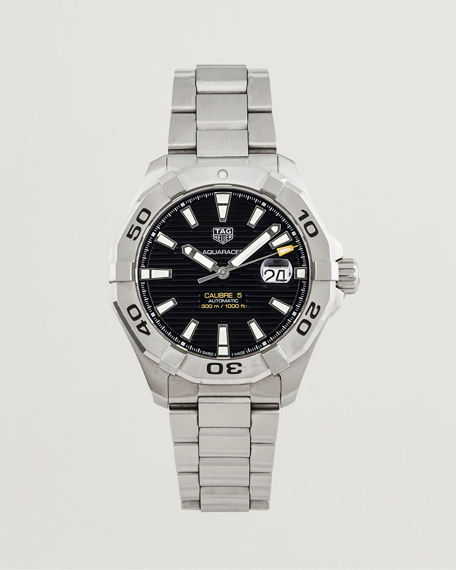 Herr | Tag Heuer Pre-Owned Aquaracer Caliber 5 Silver | Tag Heuer Pre-Owned | Aquaracer Caliber 5 Silver