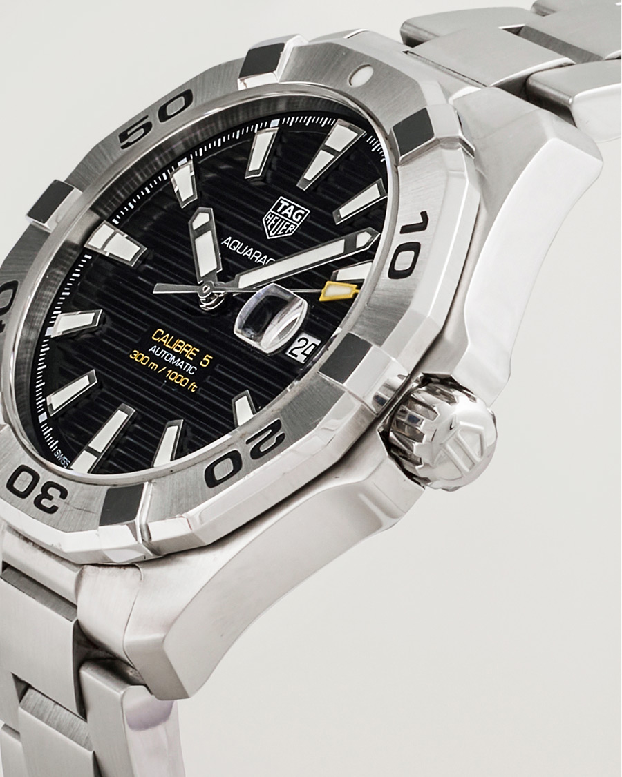 Herr | Tag Heuer Pre-Owned Aquaracer Caliber 5 Silver | Tag Heuer Pre-Owned | Aquaracer Caliber 5 Silver