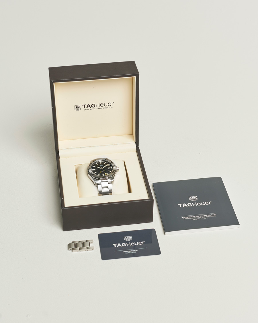 Herr | Tag Heuer Pre-Owned Aquaracer Caliber 5 Silver | Tag Heuer Pre-Owned | Aquaracer Caliber 5 Silver