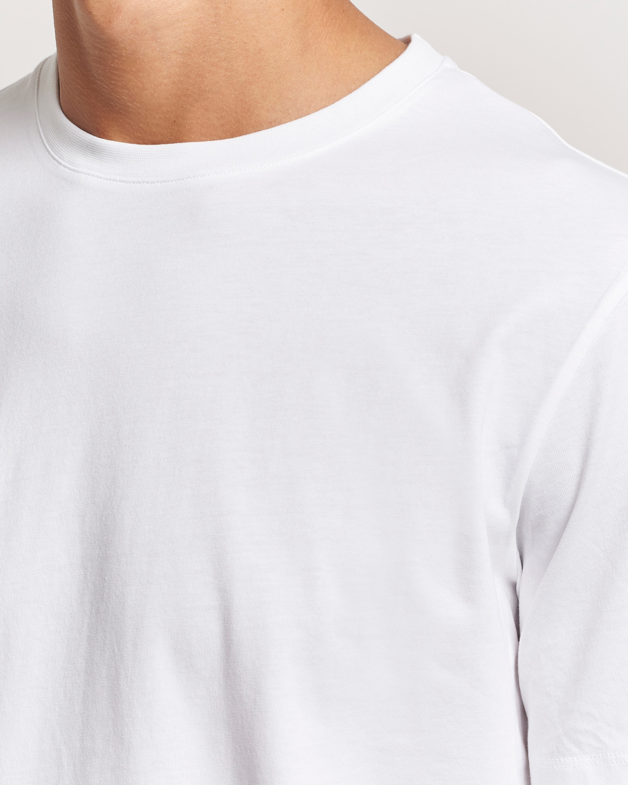 Herr | T-Shirts | A Day's March | Midweight T-Shirt White