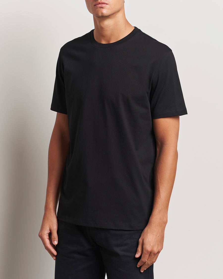 Herr | T-Shirts | A Day's March | Midweight T-Shirt Black