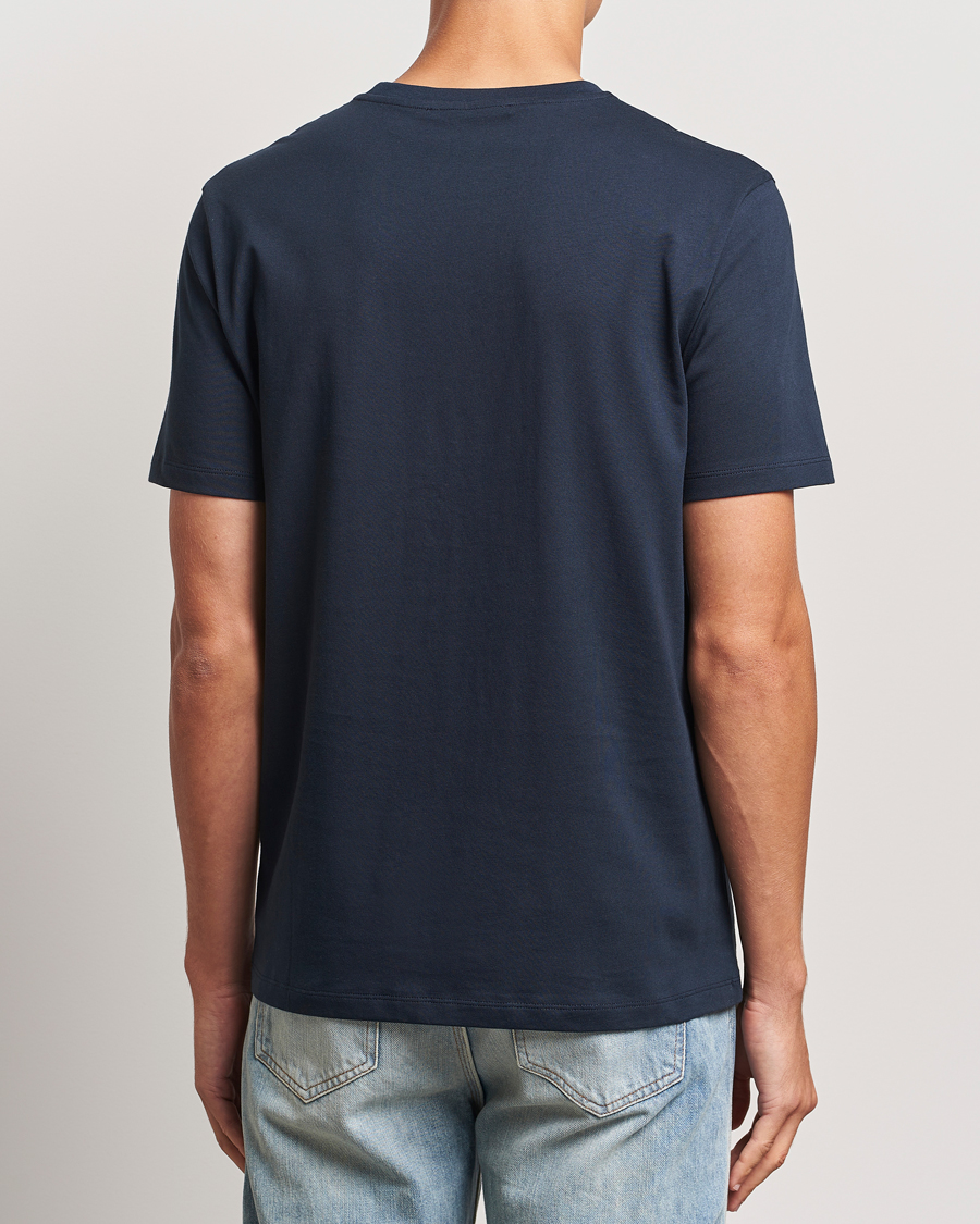 Herr | T-Shirts | A Day's March | Midweight T-Shirt Navy
