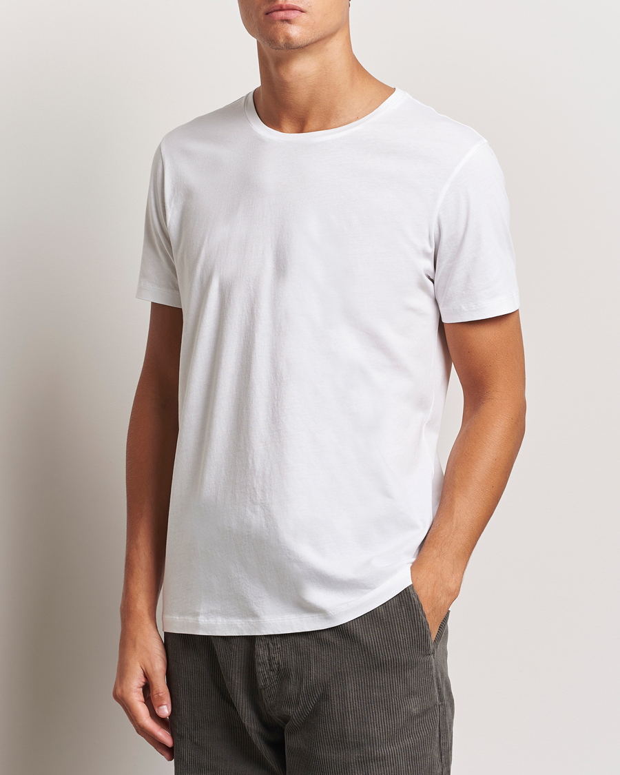 Herr | T-Shirts | A Day's March | Lightweight T-Shirt White