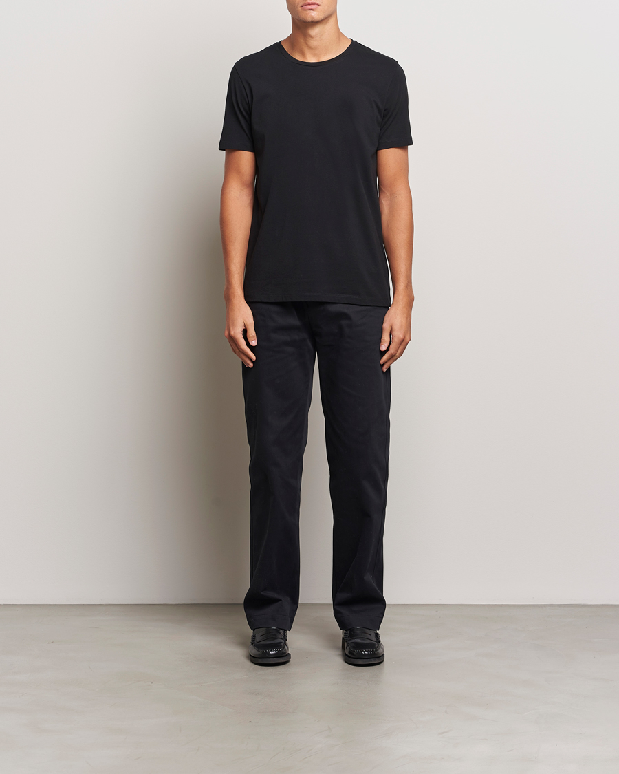 Herr | T-Shirts | A Day's March | Lightweight T-Shirt Black