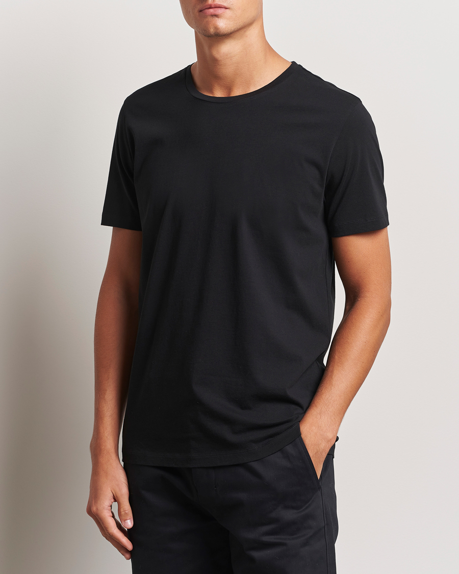 Herr | T-Shirts | A Day's March | Lightweight T-Shirt Black