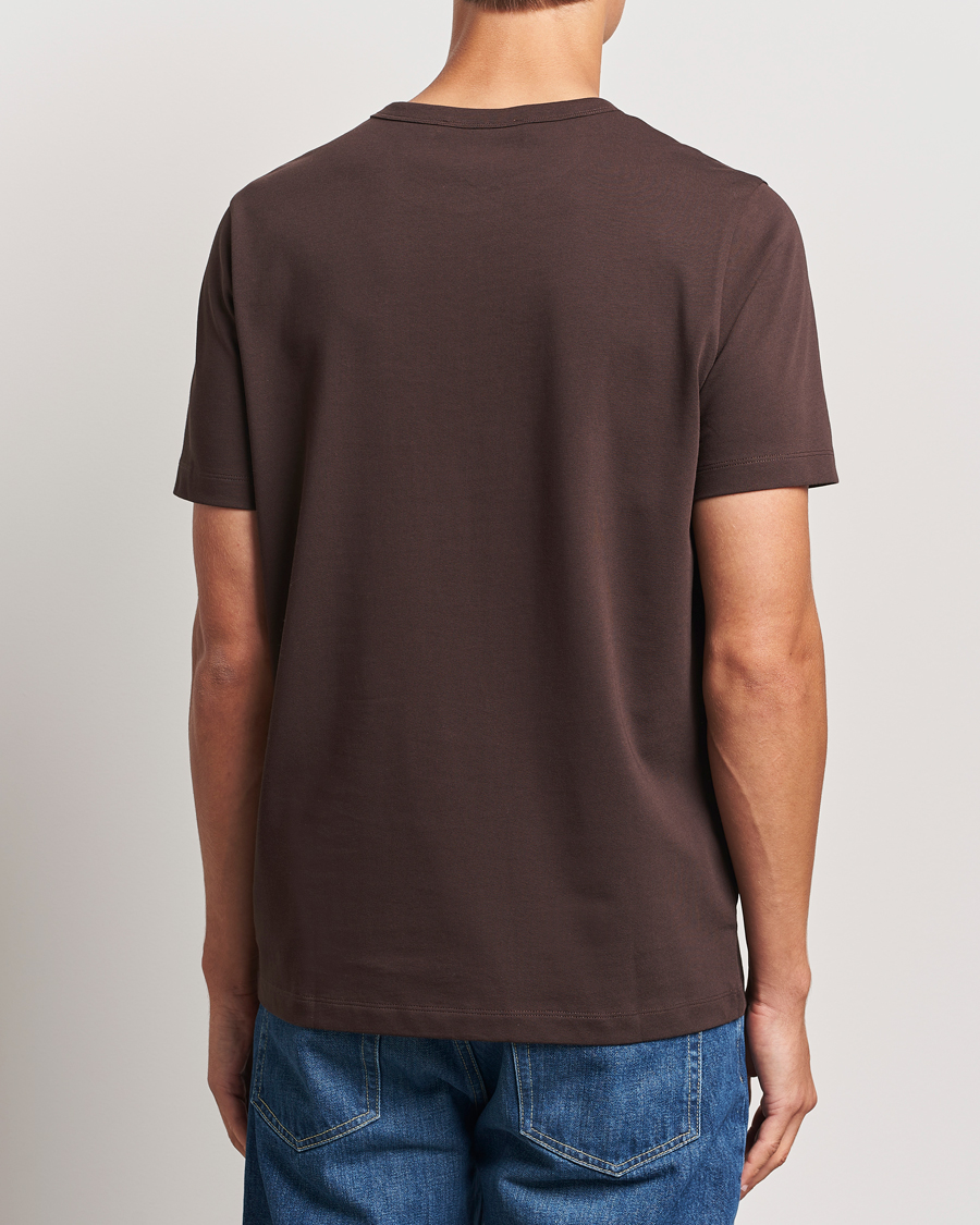Herr | T-Shirts | A Day's March | Heavyweight T-Shirt Dark Chocolate