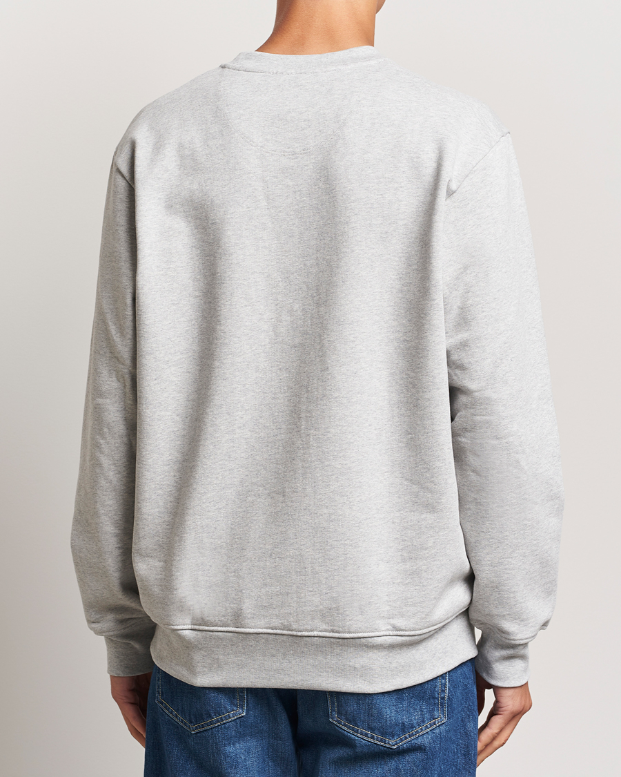 Herr | Tröjor | A Day's March | Etienne Sweatshirt Grey Melange