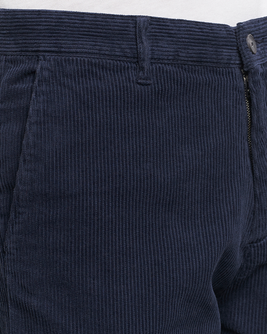 Herr | Byxor | A Day's March | Miller Corduroy Trousers Navy