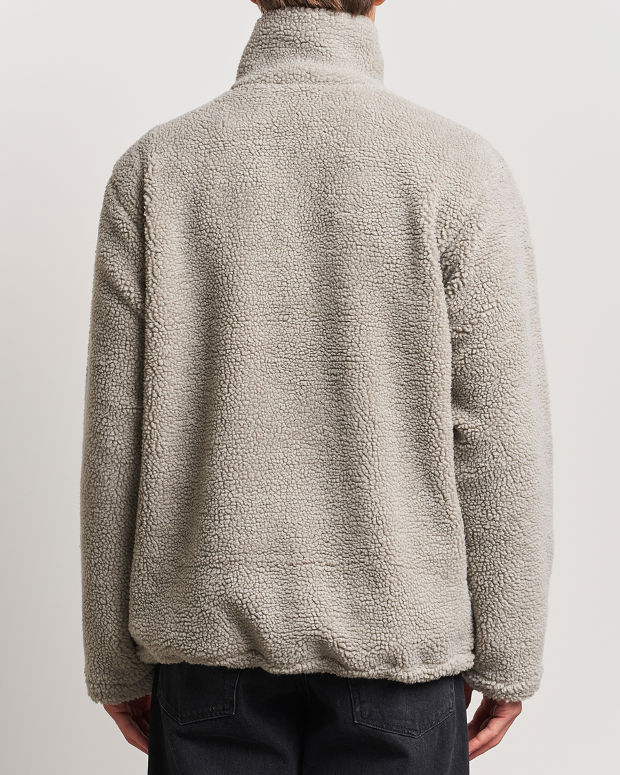Herr | Tröjor | A Day's March | Acton Pile Fleece Jacket Grey