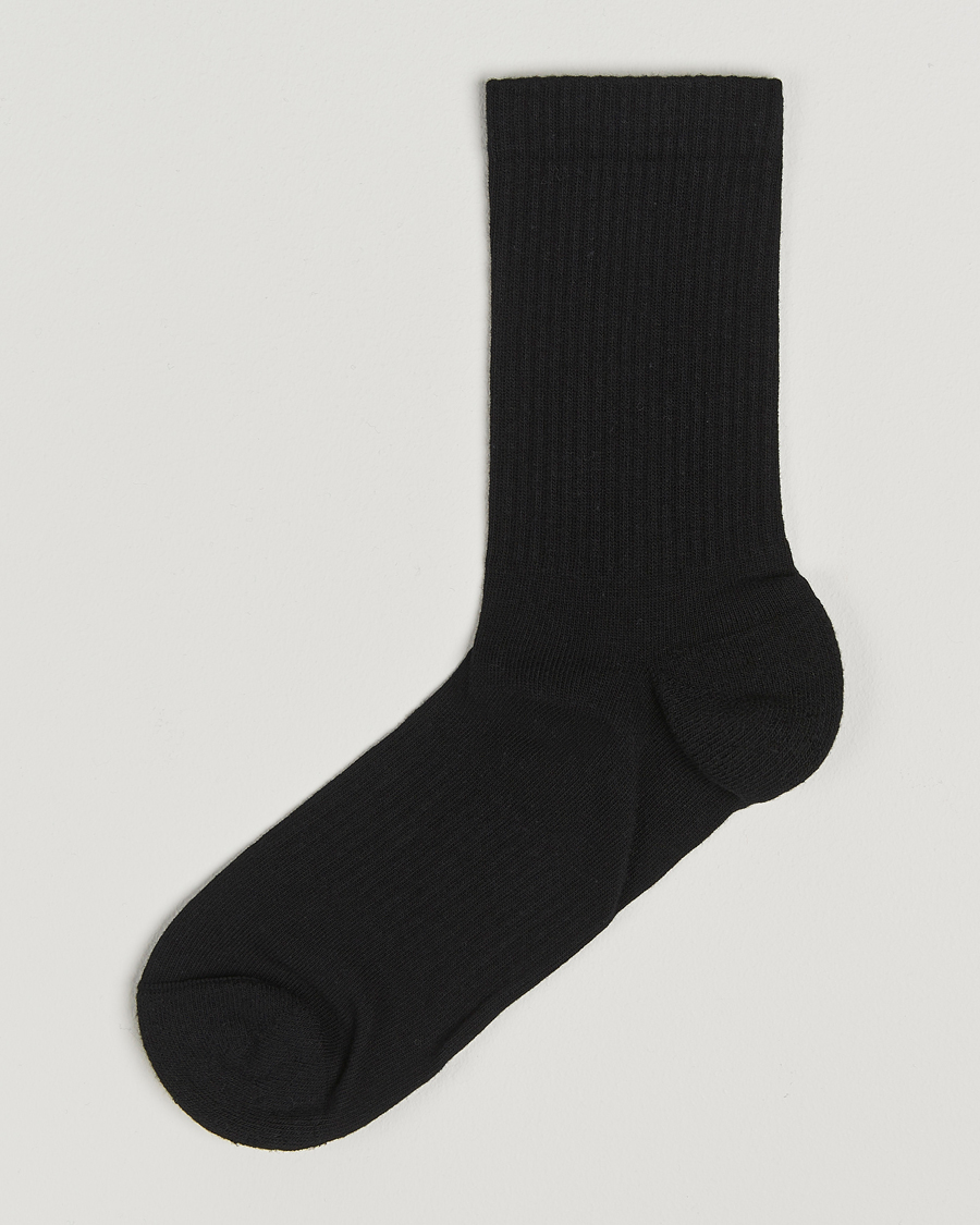 Herr | Underkläder | Sweyd | Crew Cotton Socks Black