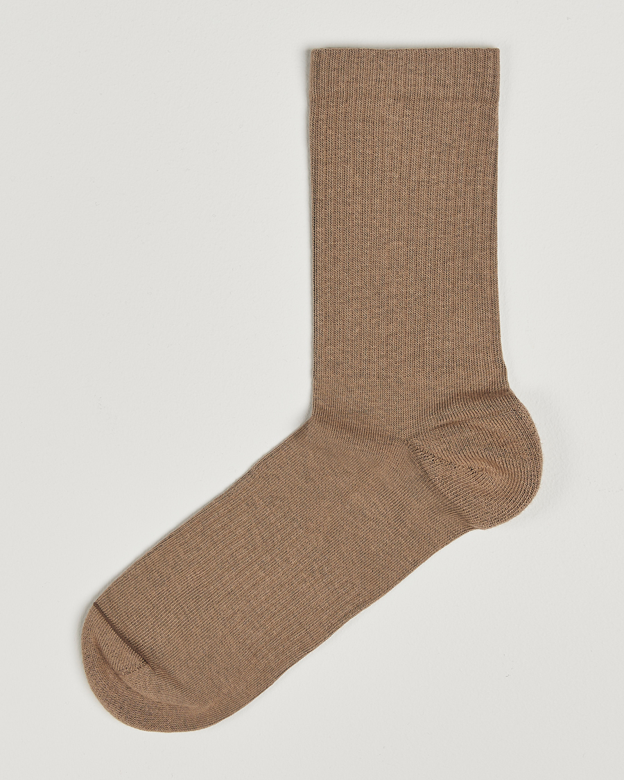 Herr | Underkläder | Sweyd | Crew Cotton Socks Sand