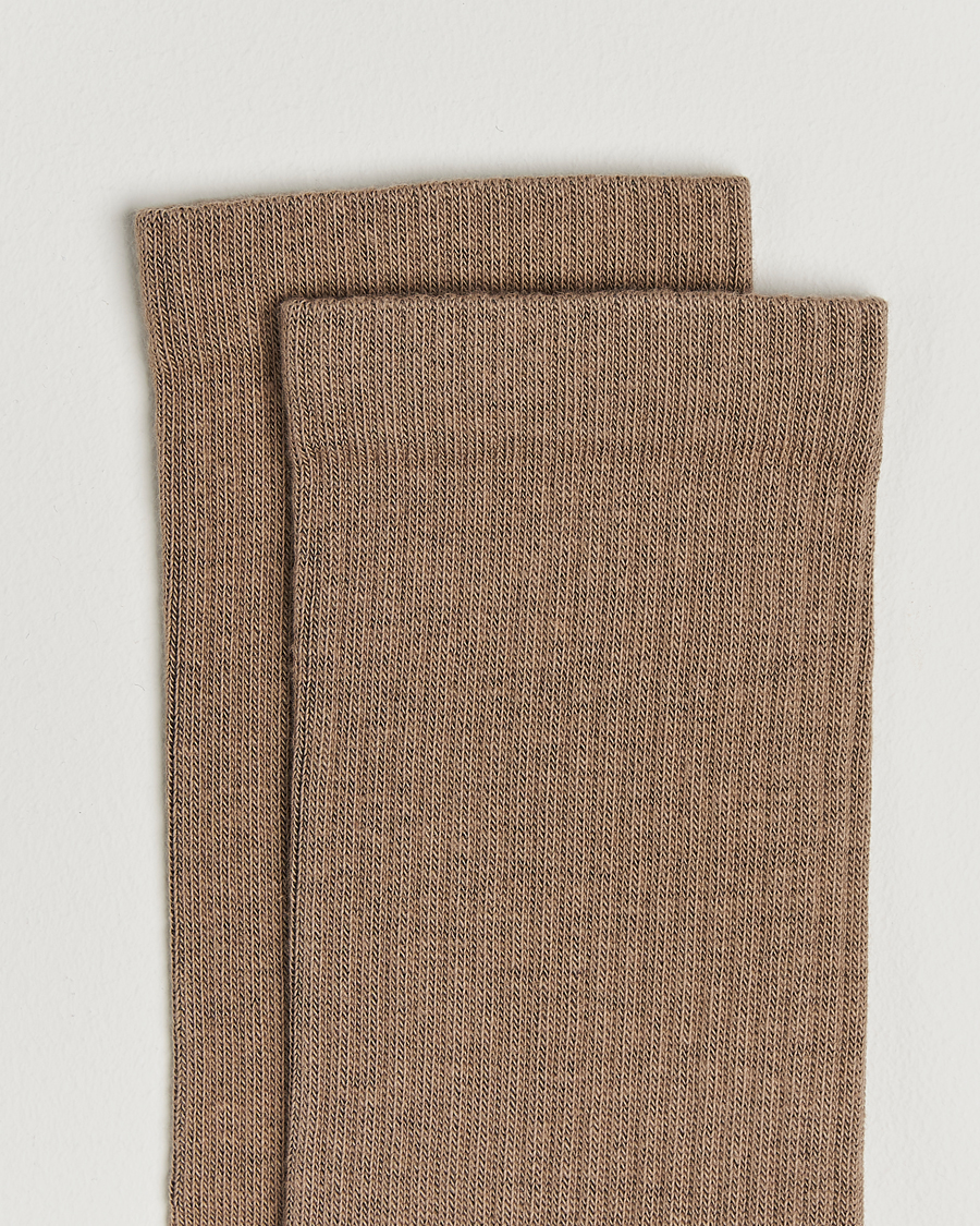 Herr | Underkläder | Sweyd | Crew Cotton Socks Sand