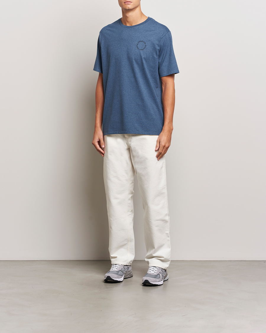 Herr | T-Shirts | Patagonia | Spoke Stencil Responsibili T-Shirt Utility Blue