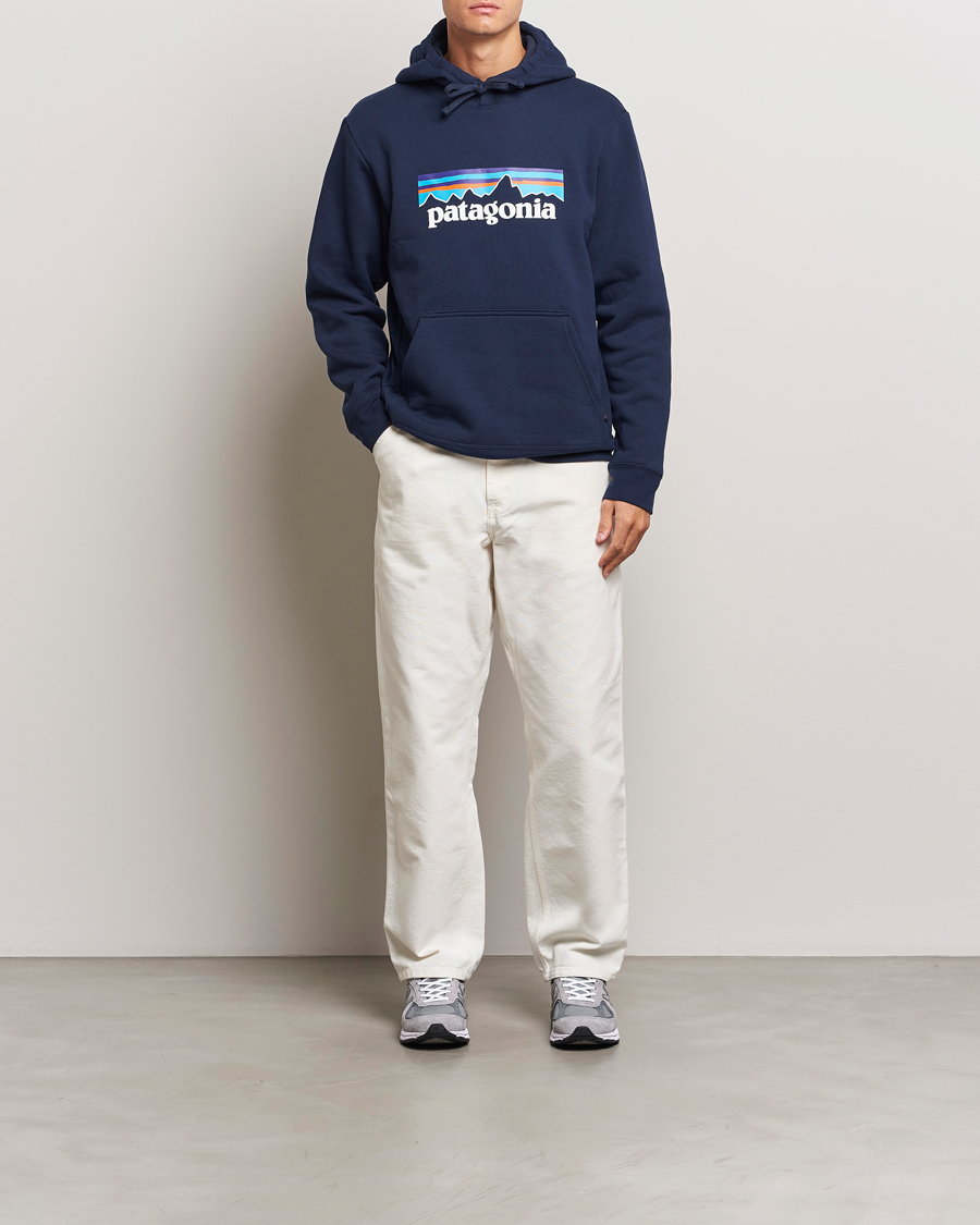 Herr | Tröjor | Patagonia | P-6 Logo Uprisal Hoody New Navy