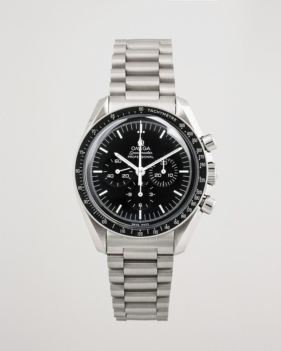Herr | Omega Pre-Owned Speedmaster Moonwatch PRO 005 Steel Black Silver | Omega Pre-Owned | Speedmaster Moonwatch PRO 005 Steel Black Silver