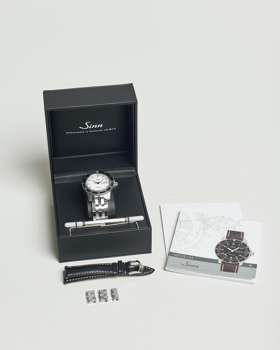 Herr | Sinn Pre-Owned 104 I W Pilot Watch 41mm Silver | Sinn Pre-Owned | 104 I W Pilot Watch 41mm Silver