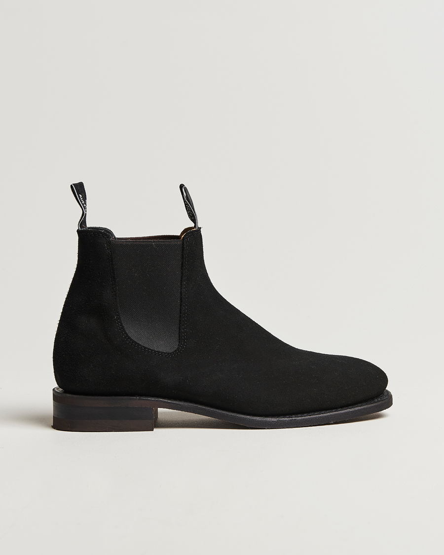 Herr | Kängor | R.M.Williams | Comfort Craftsman G Boot Black Suede